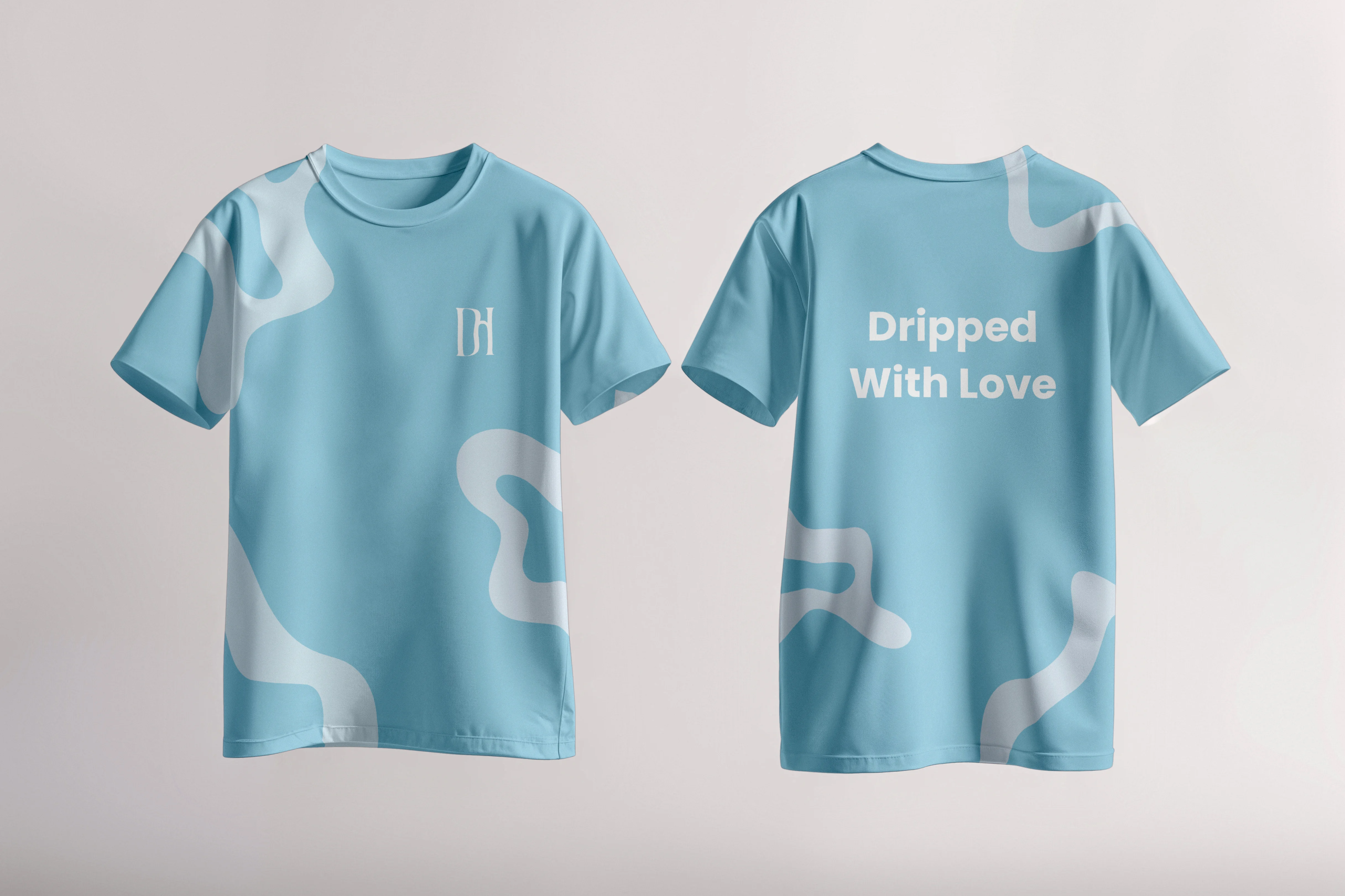 Staff T-shirt mockup variation 1